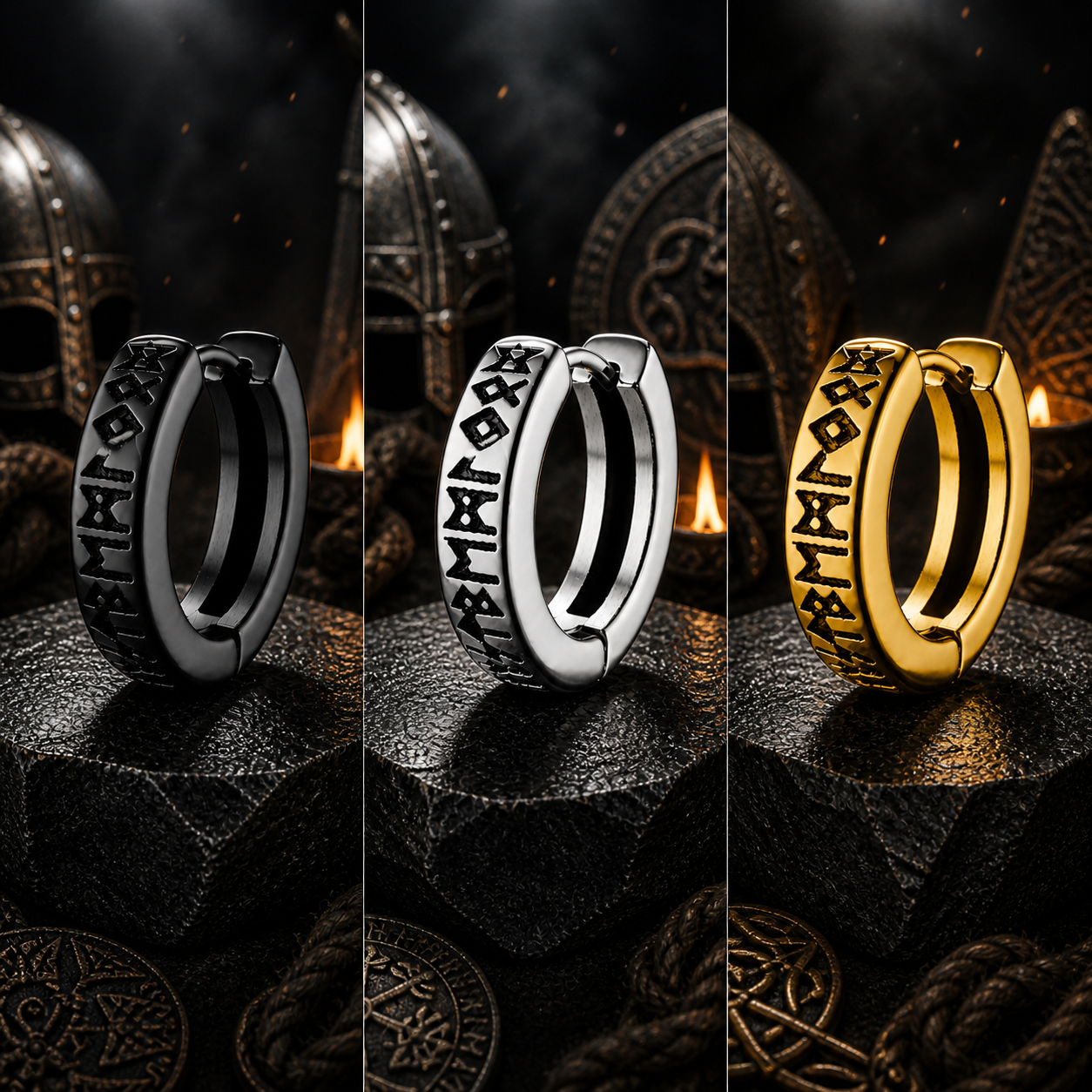 Noxruna Viking Earrings